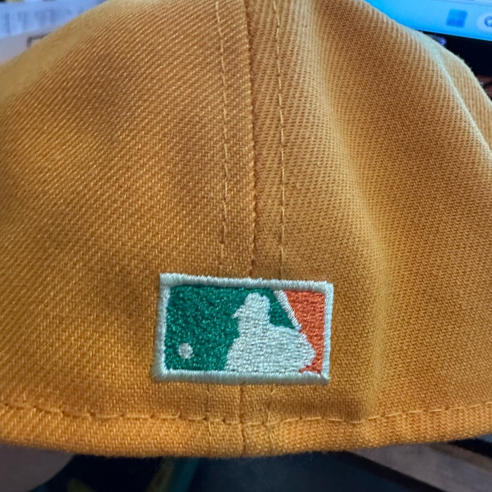 NWT Houston Astros New Era x Premium Goods Mango Pin MLB Fitted Cap Hat - Picture 5 of 9